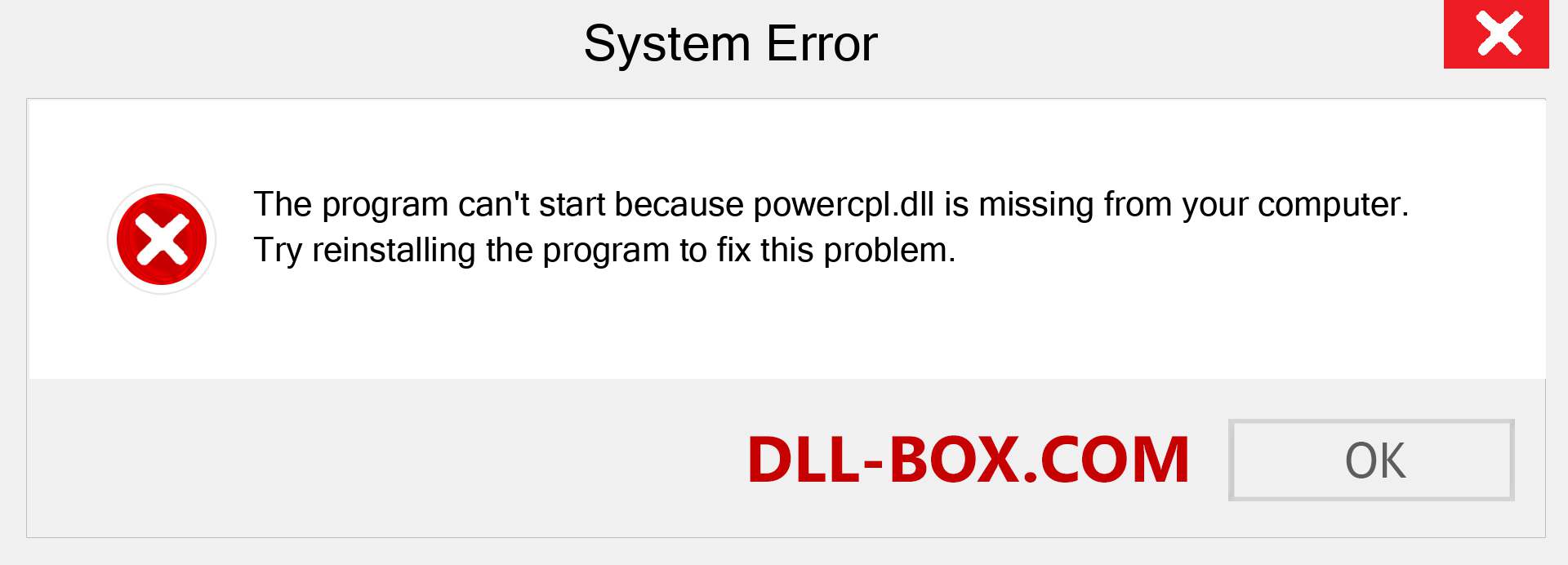  powercpl.dll file is missing?. Download for Windows 7, 8, 10 - Fix  powercpl dll Missing Error on Windows, photos, images